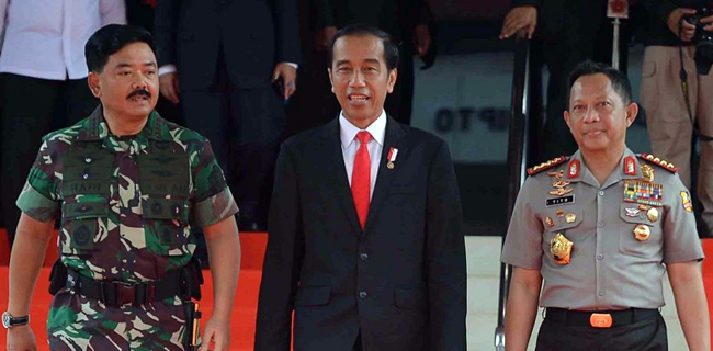 Ini Pesan Presiden Jokowi Dalam Rapim TNI-Polri