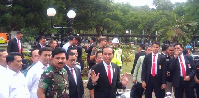 Jokowi Berpesan TNI-Polri Jangan Represif