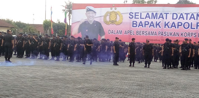 Pesan Kapolri Untuk Korps Brimob: Jangan Bikin Publik Antipati