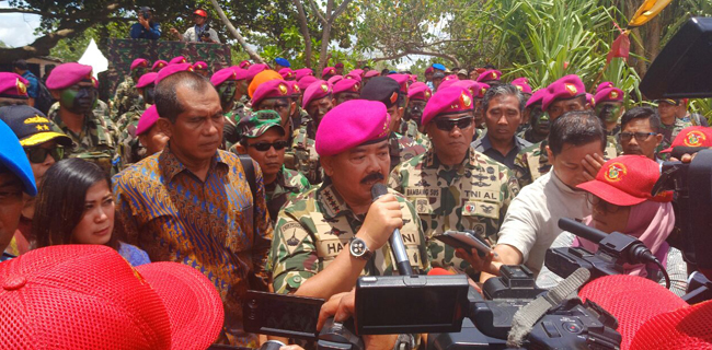 Panglima TNI: Pembentukan Markas Komando Pasmar 3 Terus Berjalan