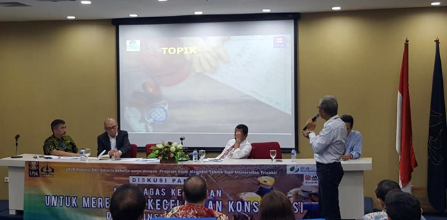 LPJK: Kecelakaan Konstruksi Terbesar Ada Di Jakarta