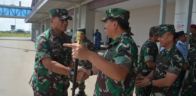 Dankormar Dampingi Panglima TNI Kunjungan Kerja Di Sorong