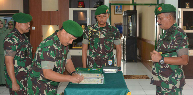 Empat Jabatan Utama Kodam Tanjungpura Beralih Tangan