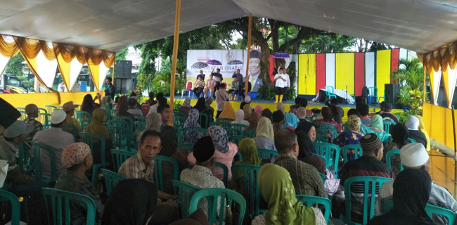 Hujan Deras, Ratusan Warga Tetap Serbu Pengobatan Gratis Misbakhun