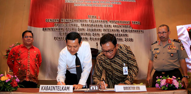 Mudahkan Pembayaran, BRI-Baintelkam Polri Luncurkan SKCK Online