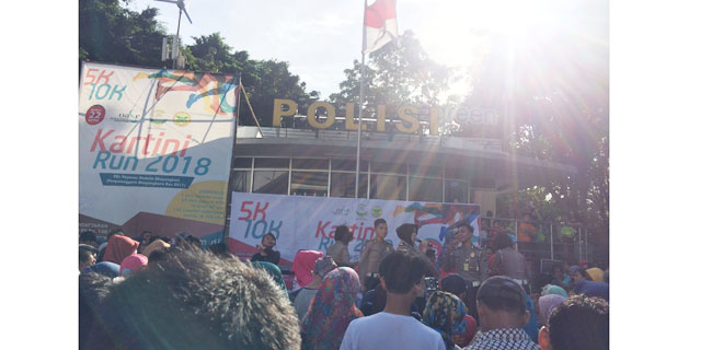 Ditlantas PMJ Sosialisasi Kartini Run 5 K Dan 10 K