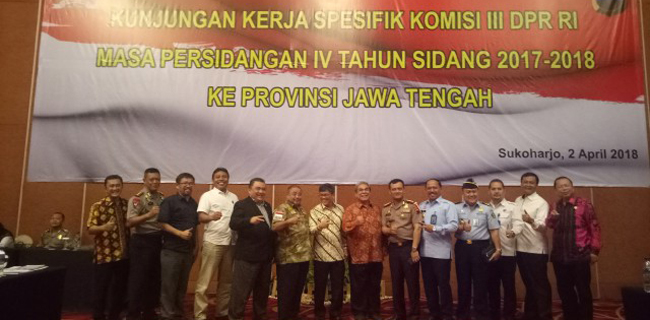 Komisi III Prihatin Peredaran Narkoba Marak Di Jawa Tengah