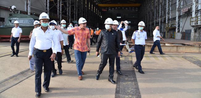 Komisi V Pantau Progres 7 Kapal Tol Laut