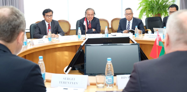 25 Tahun Hubungan Diplomatik, RI-Belarus Bahas Status Perkembangan Kerja Sama Bilateral