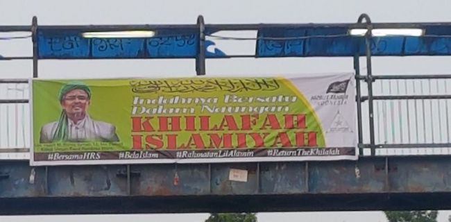 FPI Bantah Sebarkan Gambar Habib Rizieq Capres Dan Dukung Khilafah