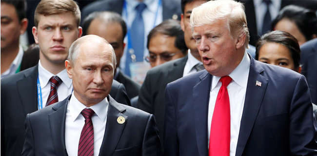 Putin Dilantik, Trump Berharap Hubungan AS-Rusia Makin Akrab