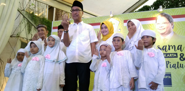 Golkar Jakarta: Doa Anak Yatim Jalan Tol Menuju Ridho <i>Allah</i>