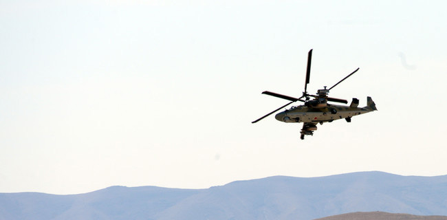 Diduga Kerusakan Mesin, Helikopter Penyerang Rusia Jatuh Di Suriah