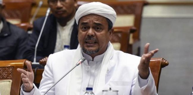 Eks Napiter Mau Polisikan Rizieq Shihab