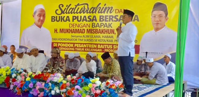 Di Depan Ribuan Santri, Misbakhun Perkuat Jokowi Sebagai Sosok Islami