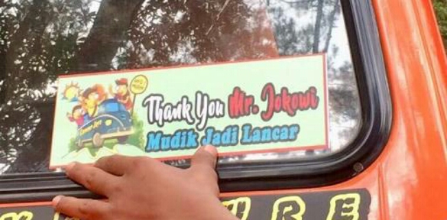 <i>Thank You Mr. Jokowi</i>, Mudik Jadi Lancar