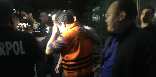 Effendi Sahputra Penyuap Bupati Labuhanbatu Ditahan Di Rutan Guntur