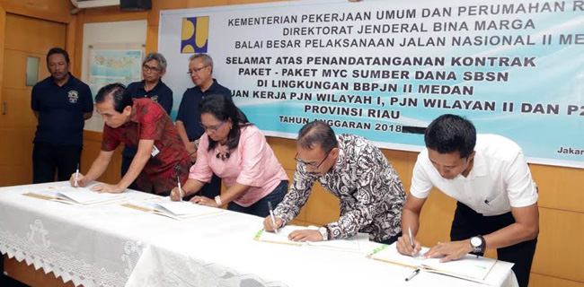 Kemen PUPR Gunakan Sukuk Negara Pemeliharaan Jalan Lintas Timur Sumatera