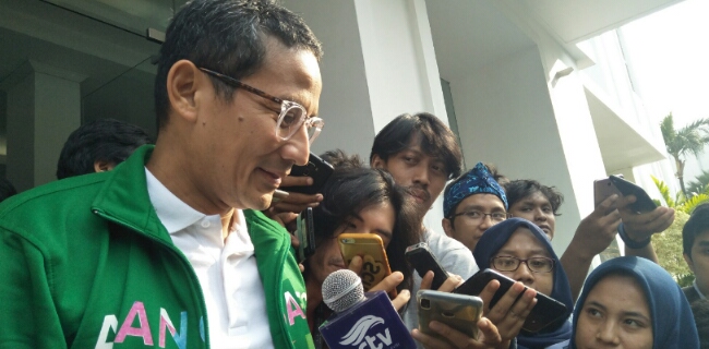 Ditanya Soal Kali Item, Sandi Tolak Komentar