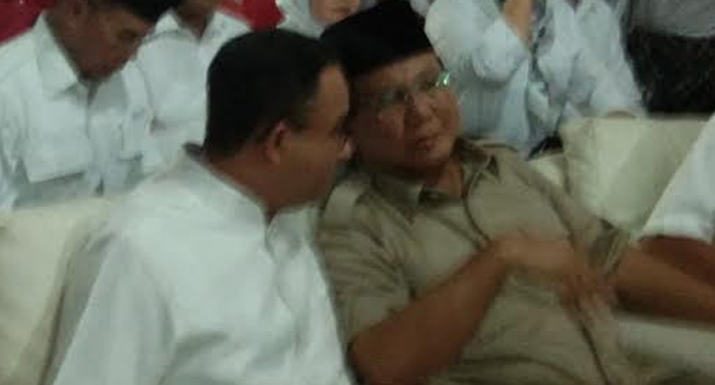 Anies Mengaku Tak Ada Tawaran Capres-Cawapres Dari Prabowo