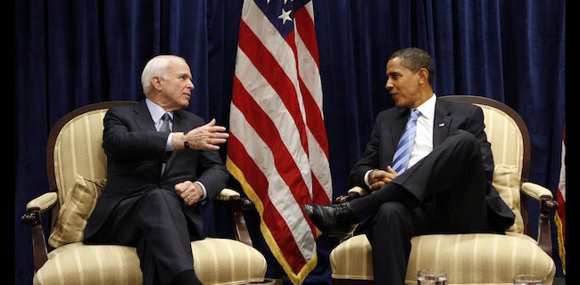 McCain Meninggal Dunia, Obama Masih Dipuja