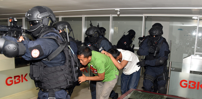 Gultor TNI Ditempatkan Di Beberapa Titik Venue Asian Games