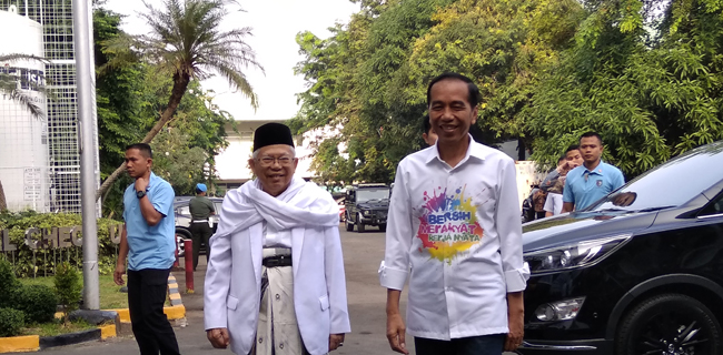 Meski Tanpa Ma'ruf Amin, Cakra-19 Tetap Dukung Jokowi