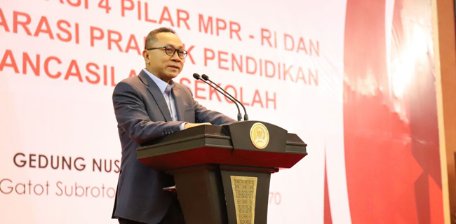 Ketua MPR RI Arak Obor Asian Games 2018 di Lampung