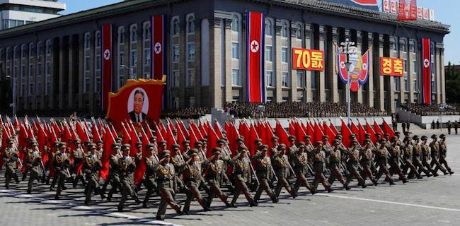 Pawai 70 Tahun Korea Utara