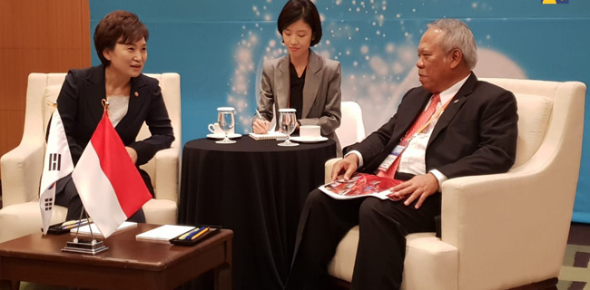 Menteri Basuki Hadiri Pertemuan Menteri Infrastruktur ASEAN Dan Korea