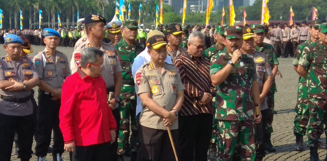 TNI-Polri Gelar Operasi Mantap Brata Selama 397 Hari