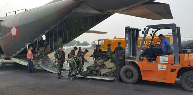 TNI Kirim 31 Pasukan Kesehatan Ke Lombok