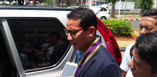 Sandiaga Uno: Saya Sudah Tidak Nganggur Lagi