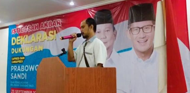 Komunitas Disabilitas Indonesia Deklarasi Dukung Prabowo-Sandi