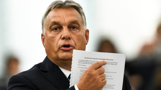 Parlemen Uni Eropa Sepakat Hukum Pemerintah Hungaria