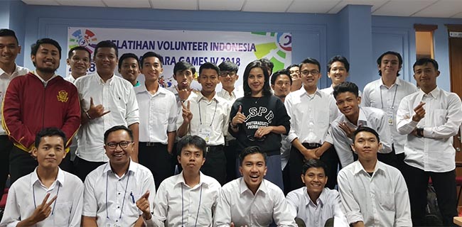 LSPR Jakarta Latih Relawan Asian Para Games Dari 10 Negara