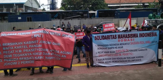 Mahasiswa Dan Relawan Jokowi Dukung Rizal Ramli Berantas Mafia Pangan