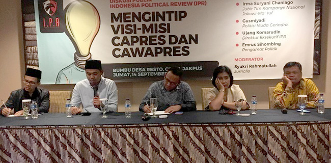 Gerindra: Visi Misi Prabowo-Sandi Berangkat Dari Kegagalan Ekonomi Jokowi