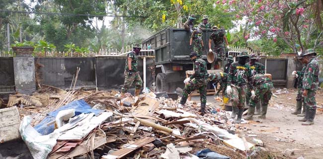 TNI Sudah Bangun Kembali 8.867 Rumah Warga Korban Gempa NTB