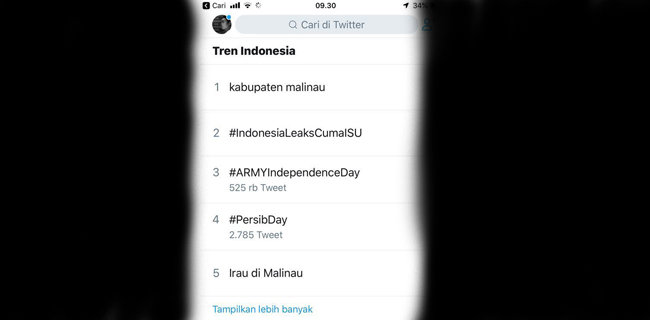 #IndonesiaLeaksCumaISU Sempat Trending Topic, Jangan Adu Domba Polri-KPK