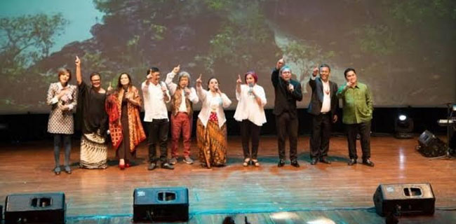 TKN Jokowi Gelar Doa Dan Ekspresi Seni Untuk Korban NTB Dan Sulteng