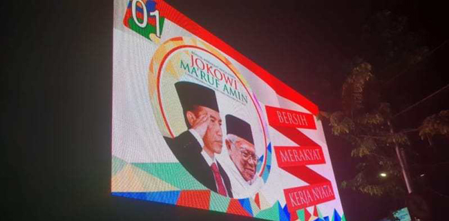 Sidang Bawaslu DKI Memutuskan Kasus Videotron Jokowi-Ma'ruf Melanggar Aturan Kampanye