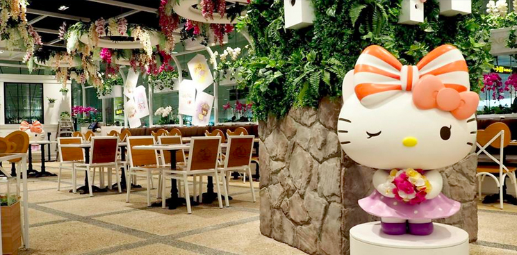 Kafe Hello Kitty Di Bandara Changi Singapura Segera Tutup Permanen