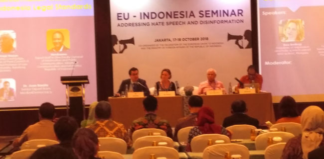 Dubes UE Ajak Indonesia Perangi <i>Hate Speech</i> Tanpa Langgar HAM