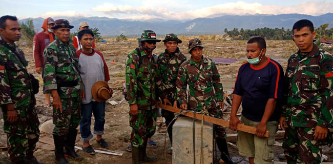 Evakuasi Di Lahan Gereja, TNI Nemu Duit Rp 1 Miliar