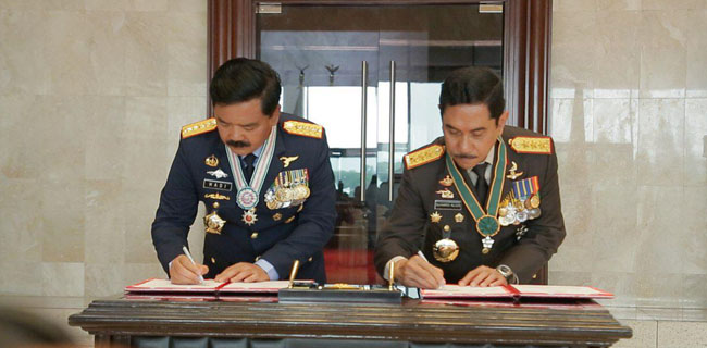 BNPT-TNI Teken MoU Perkuat Sinergitas Penanggulangan Terorisme
