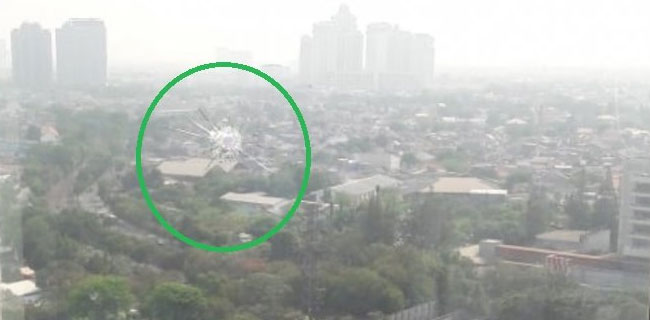 Gedung DPR Tak Terlihat Dari Lapangan Tembak