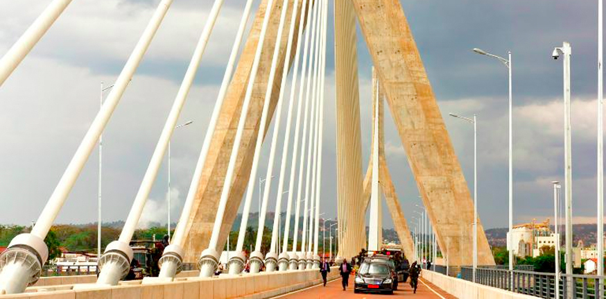 Presiden Uganda Resmikan Jembatan Terpanjang Kelima Afrika