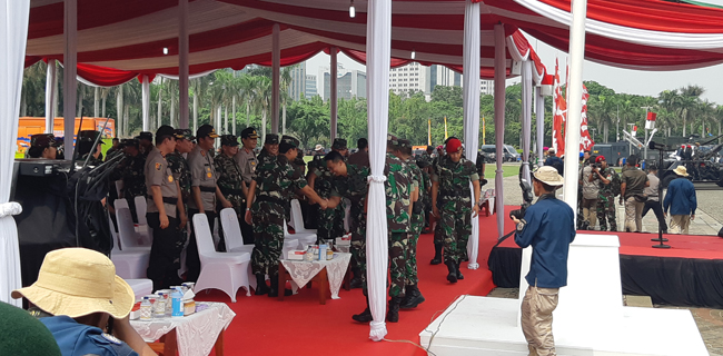 Panglima TNI Dan Kapolri Bakal Pimpin Gelar Pasukan Gabungan