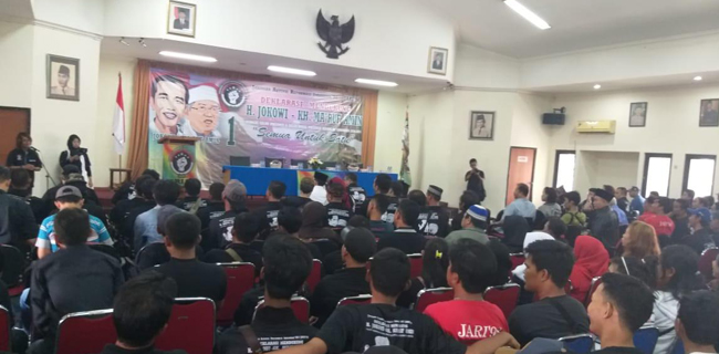 Jari 98 Akhirnya Jatuhkan Pilihan Ke Jokowi-Ma'ruf